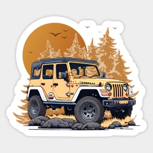 Jeep Adventure Sticker